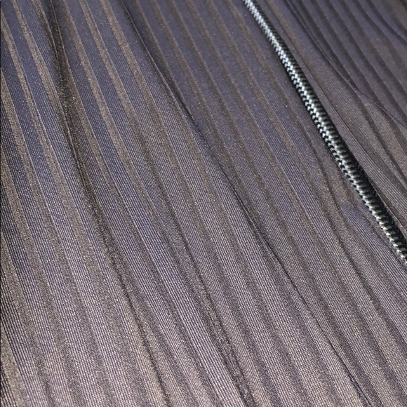 Plus Bex Ribbed Bomber Jacket - Picture 4 of 8